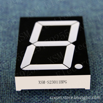 1 digit seven segment LED digital display
